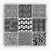 Mosaico Graphic Black 30x30