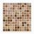 Mosaico Materia Chocolate 30x30