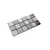Indra Inox Acero Inoxidable Palermo Combinada 14,5×28,5 - 1era - Revestimientos Ceramicos