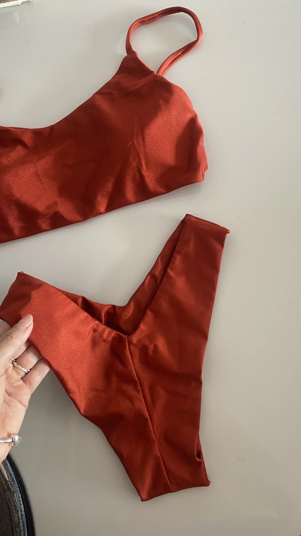 Biquíni Jeri top faixa | asa semi fio