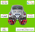 Lanterna Traseira Volks Fusca Fafa 1978/1996 Fume LD - LE