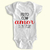 Body Bebê Personalizado Feito com Amor - Poliéster + Elastano 