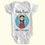 Body Bebê Personalizado - Santa Luzia - Poliéster + Elastano 