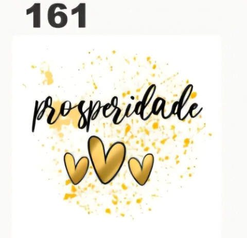 Prosperidade (Pacote Com 30 Unidade) Código 161