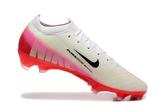 NIKE ZOOM MERCURIAL VAPOR 16 ELITE CAMPO - FG - (BRANCA C/ VERMELHO) na internet