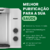 Kit Purificador de Água Gelada Fria e Natural Elétrico Refrigerado + Garrafa Squeeze Alcalina - Pury Leaf - Leaf Purificadores
