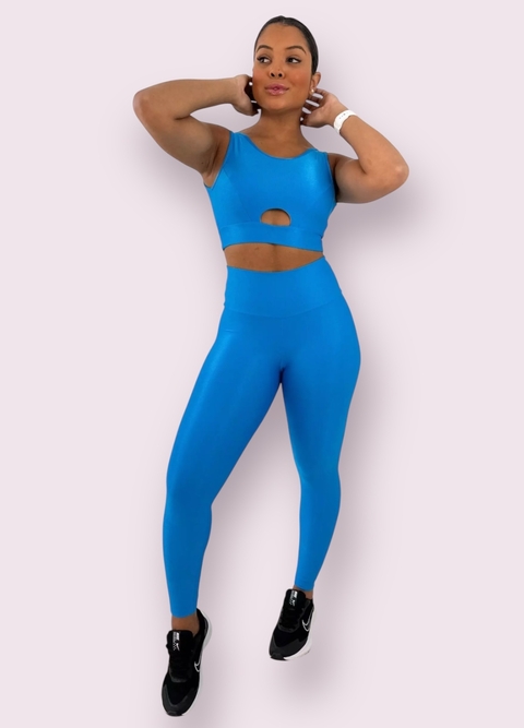 CONJ CANELADO MARCIA AZUL CÉU - comprar online