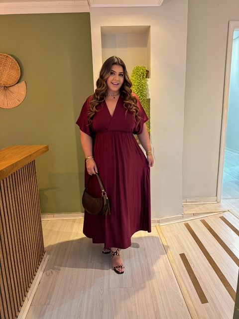 VESTIDO GRAZI MARSALA - comprar online