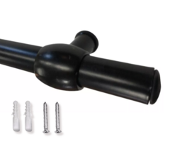 SOPORTE METALICO PARA BARRAL NEGRO X2U. - comprar online