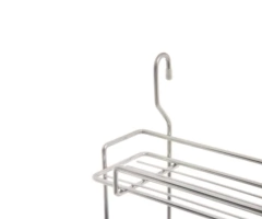 SECAPLATOS DOBLE COLGANTE PARA BARRAL CROMADO - comprar online