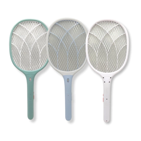 RAQUETA ELÉCTRICA VERDE, CELESTE Y BLANCO X3U. - comprar online