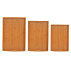 SET 3 BANDEJAS DE BAMBU