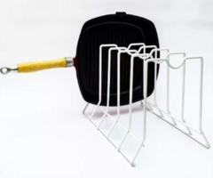 ORGANIZADOR DE TAPAS Y TABLAS BLANCO X2U. - Viva Home