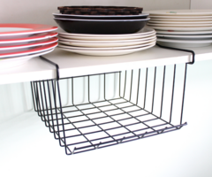ESTANTE CANASTO COLGANTE NEGRO - comprar online