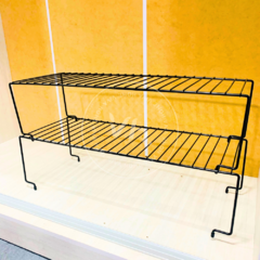 BOTINERO ESTANTE APILABLE NEGRO X2U. - comprar online