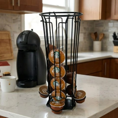 PORTA CAPSULAS CAFE DOLCE GUSTO 24 UN. NEGRO
