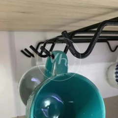 ESTANTE Y PORTA TAZAS COLGANTES NEGRO en internet