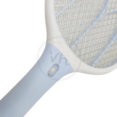 RAQUETA INSECTOCUTOR RECARGABLE CELESTE - Viva Home