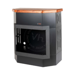 HOGAR KAMIN FRONTAL Y FOGON C/ VIDRIO 7000 CAL - Viva Home