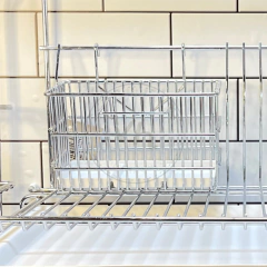 Imagen de BARRAL 90 CM, SECAPLATOS, PORTA ROLLO, GANCHOS CROMADO