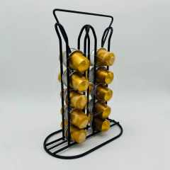 PORTA CÁPSULAS CAFE NESPRESSO NEGRO X2U. en internet