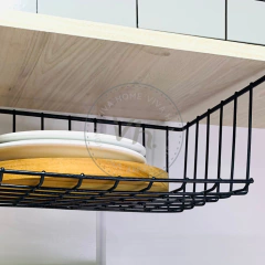 ESTANTE COLGANTE MEDIANO NEGRO - Viva Home