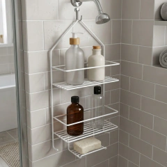 ORGANIZADOR DUCHA DOBLE BLANCO
