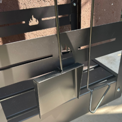 ATIZADOR ASADOR NEGRO - tienda online