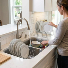 ORGANIZADOR PLATOS, TABLAS, TAPAS GRIS X2U. - Viva Home