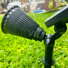 REFLECTOR ESTACA SOLAR LED LUZ FRIA X6U. - tienda online