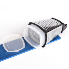 RALLADOR CON CONTENEDOR ACERO INOXIDABLE - comprar online