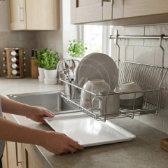 BANDEJA REPUESTO ESCURREPLATOS BLANCA 35CM - comprar online