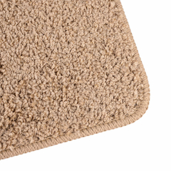 KIT ALFOMBRA BAÑO ARENA Y ORGANIZADOR BLANCO - Viva Home