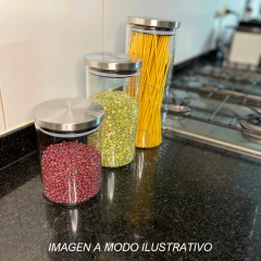 FRASCO REDONDO CON TAPA DE ACERO 1600 ML en internet