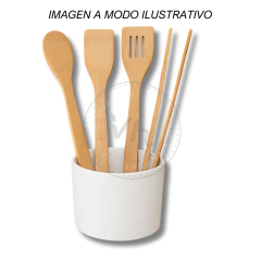 UTENSILIOS DE BAMBU X4U. - Viva Home