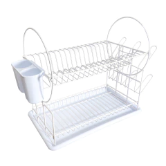 ESCURREPLATOS DE DOS NIVELES BLANCO - comprar online