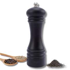 MOLINILLO DE PIMIENTA Y SAL DE MADERA 19 CM - comprar online