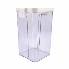 FRASCO HERMETICO CIERRE DUAL CLIP 1300 ML - tienda online
