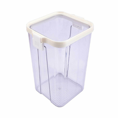FRASCO HERMETICO CIERRE DUAL CLIP 1300 ML X3U. - Viva Home