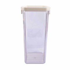 FRASCO HERMETICO CIERRE DUAL CLIP 1800 ML X3U.