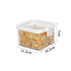 FRASCO HERMETICO CIERRE DUAL CLIP 420 ML X3U.
