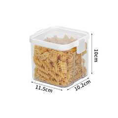 FRASCO HERMETICO CIERRE DUAL CLIP 670 ML X3U. - Viva Home