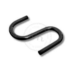 GANCHO PARA BARRAL NEGRO X10U. - comprar online