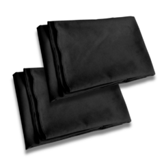 2 TOALLONES SECADO RAPIDO 175X110CM NEGRO