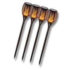 ESTACA SOLAR LED EFECTO LLAMA X4U.