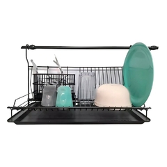 BARRAL 60 CM, SECAPLATOS C/CUBIERTERO NEGRO - comprar online