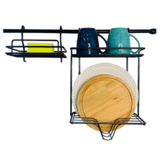 BARRAL 45 CM, SECAPLATOS, SET LIMPIEZA NEGRO - comprar online