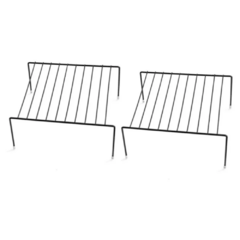 ESTANTE PARA ALACENA 31 CM NEGRO X2U.