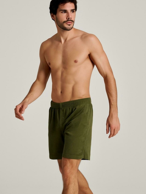 SHORT JERI CUPRO VERDE - comprar online
