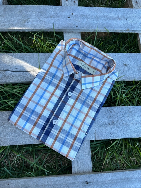 CAMISA MANGA CURTA XADREZ - comprar online